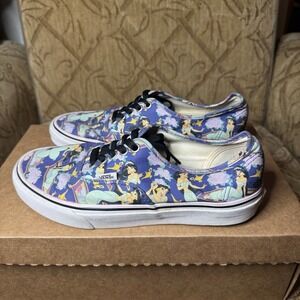 RARE Vans x Disney‎ Princess Jasmine Sneakers Limited Edition Women's 8.5